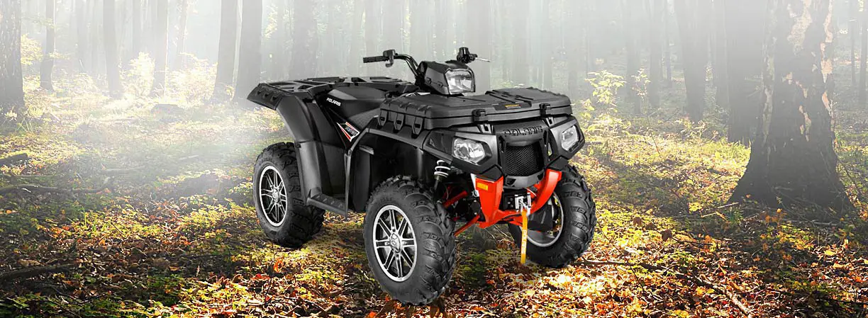 Polaris Sportsman?? XP?? 850 HO EPS Stealth Black LE Exterior Design and Visual Appeal